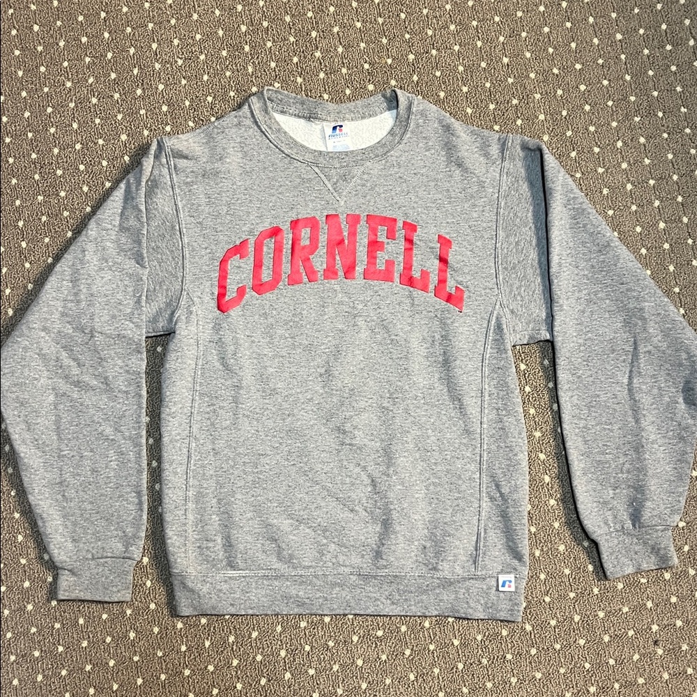 Grey Cornell University pullover | size S